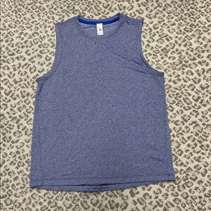 Lululemon License to Train Classic-Fit Tank Top size 4 Heathered Oasis Blue